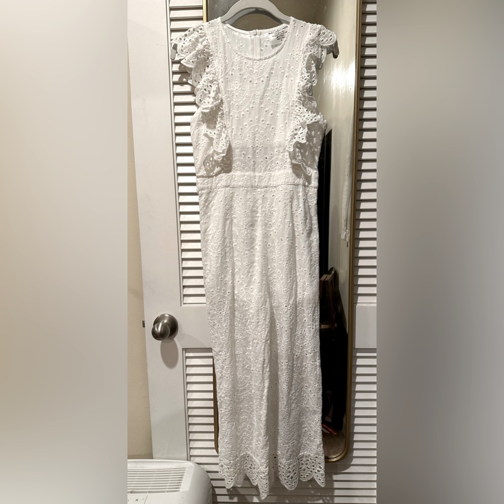 Built by Dreamers eyelet jumpsuit size small